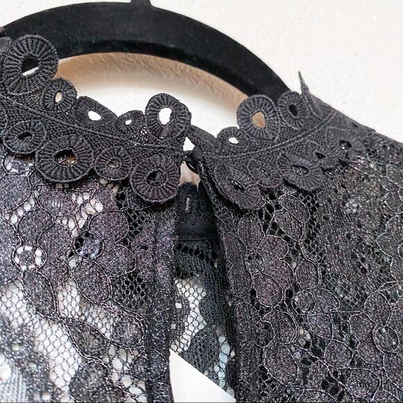 Foxiedox Maisie Lace & Velvet Cocktail Dress Size 6 - Picture 13 of 15